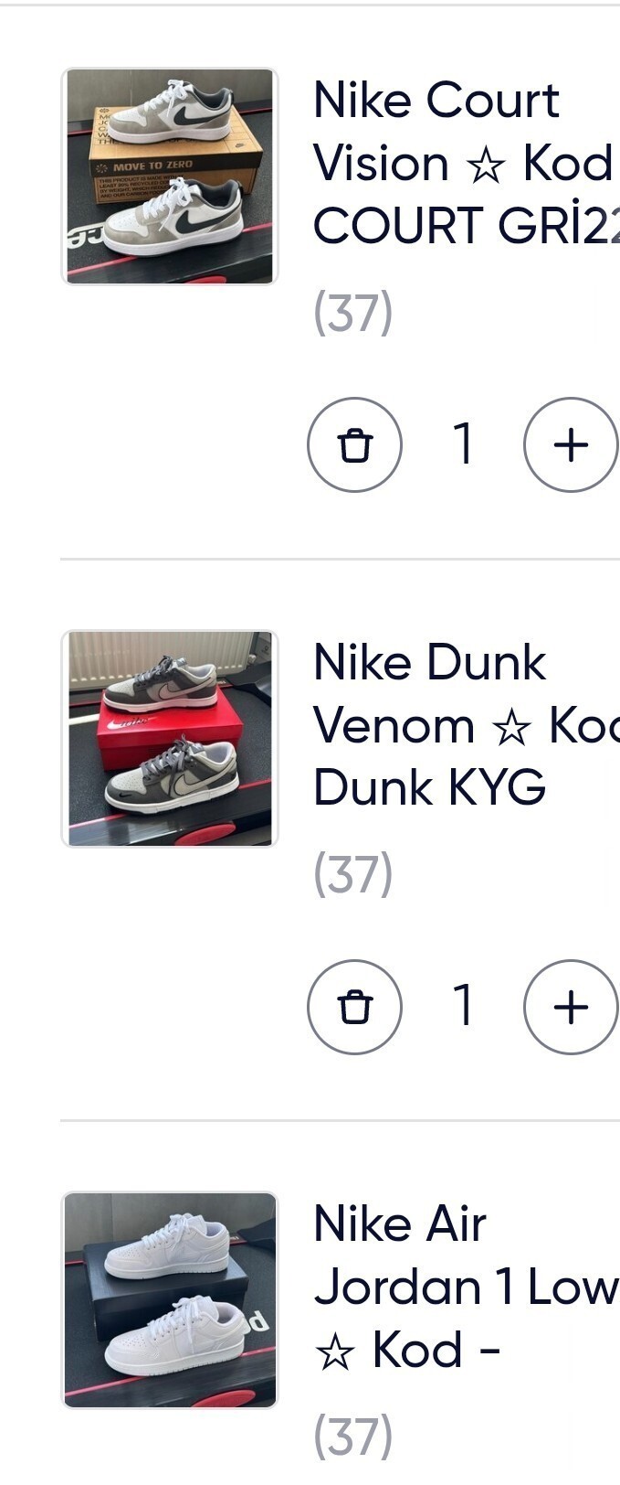 Nike muadili ayakkabı alınırmı?