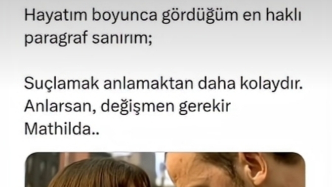 Sizce anlamak mı daha kolay yoksa suçlamak mı?