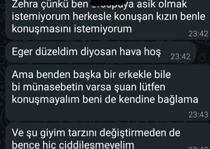 BANA ESCDEN FARKİN YOK DEDİ?