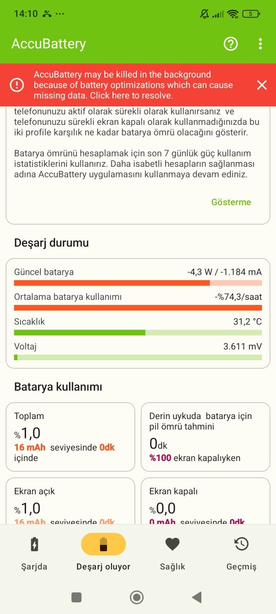 Redmi note 13 pro 4g telefondan elektrik kaçağı var gibi hissediyorum?