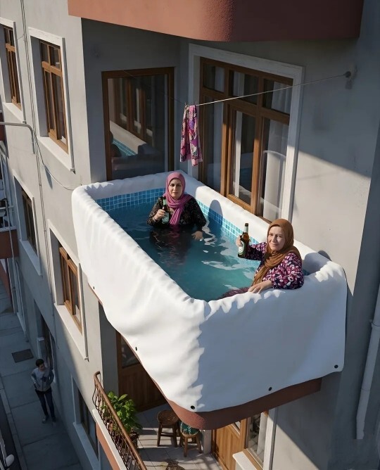 Burada kimle havuz keyfisi yapmak istersiniz 😂?