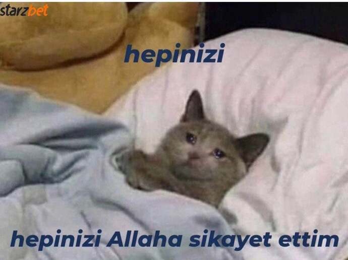 Allaha şikayet ettiğiniz biri var mı?