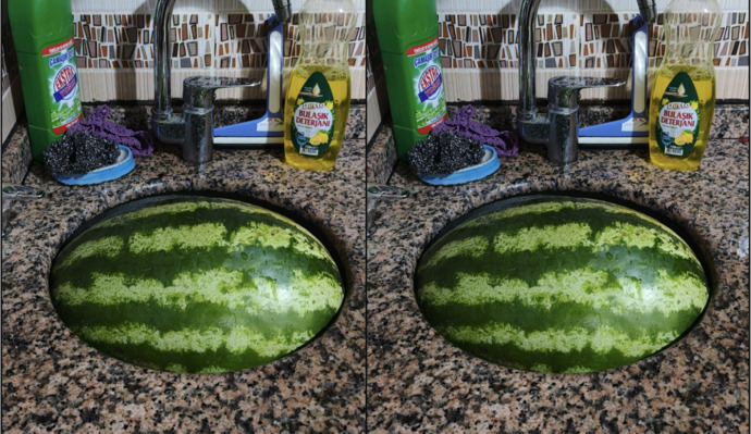 Karpuzu buradan nasıl çıkarırsın?
