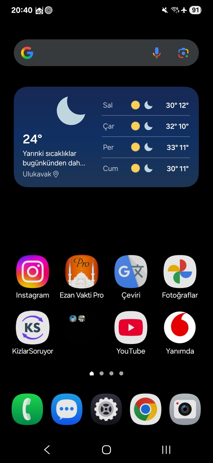 Telefondaki uygulamalarınız toplu mu dağınık mı?