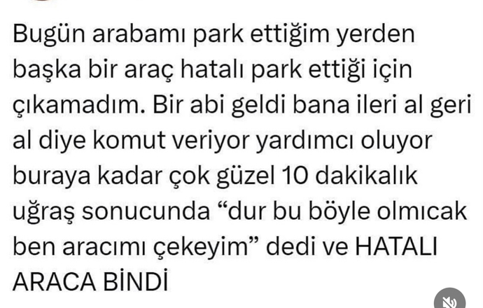 Trafikte ya da araç kullanırken yaşadığınız komik anılarınız var mı?