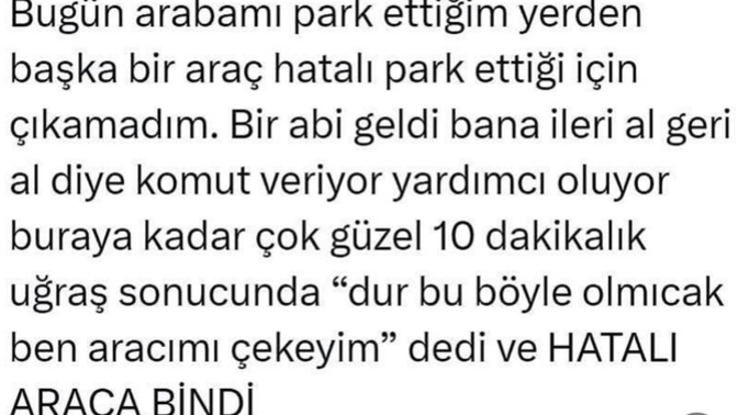 Trafikte ya da araç kullanırken yaşadığınız komik anılarınız var mı?