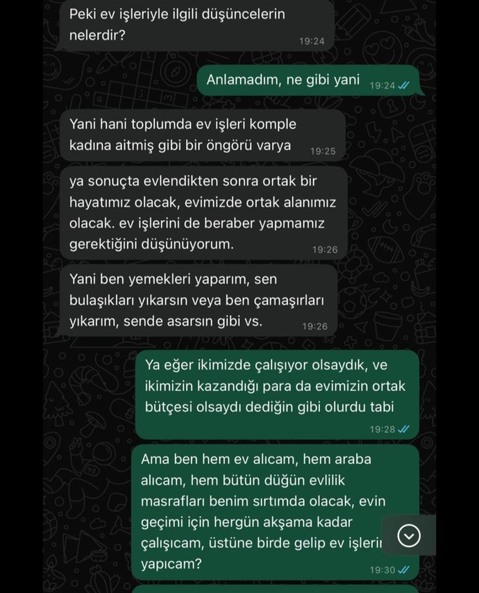 Siz olsaydınız ne derdiniz?