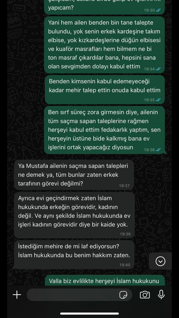 Siz olsaydınız ne derdiniz?