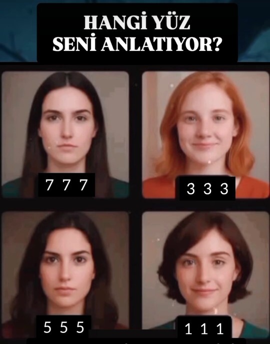 Hangi yüz seni anlatıyor?