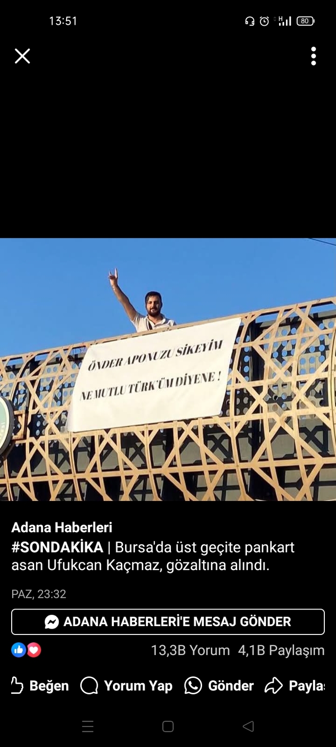 Bunu gördünüz mü? Helal olsun vatan evladı?