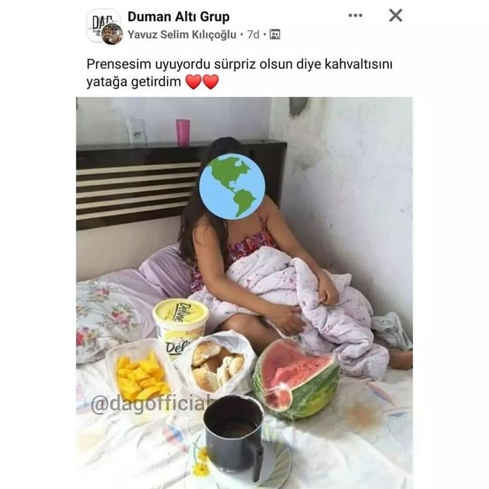 Yatakta kahvaltı yapar mısınız?