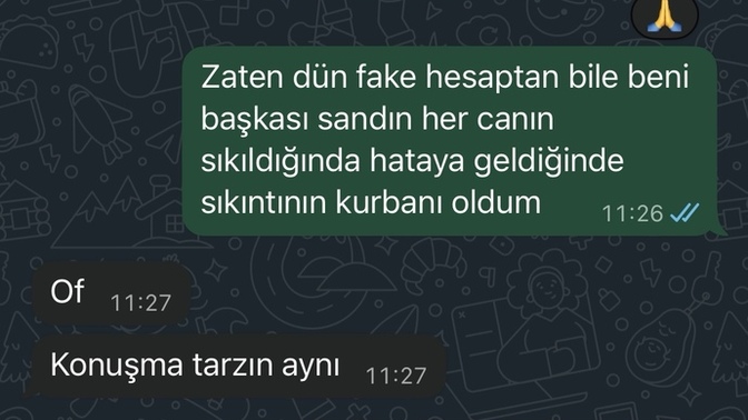 Sizce eski sevgilim vaz mi geçmiş?