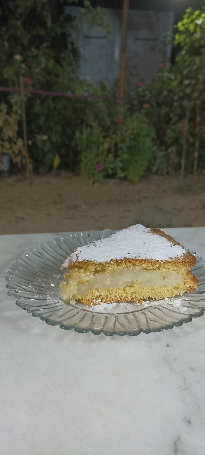 Alman pastası yaptım bugüne nasıl görünüyor?