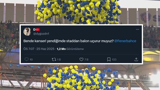 Fenerbahçe kansere yenik düşen Duygu Özdin anısına 1907 balon uçurdu, böyle bir anmaya tanık olsaydın ne hissederdin?