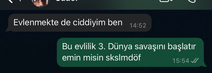 Anlaşamadığınız birisiyle evlenir misiniz?