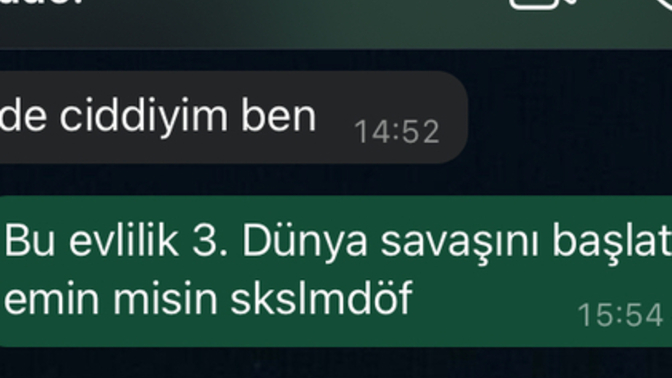 Anlaşamadığınız birisiyle evlenir misiniz?