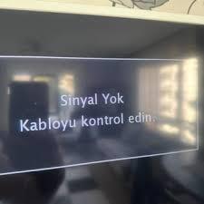 Televizyonum ( Arçelik) daha önce gösteren bazı kanallar artık göstermiyor bu yazı çıkıyor sinyal yok kabloyu kontrol edin?