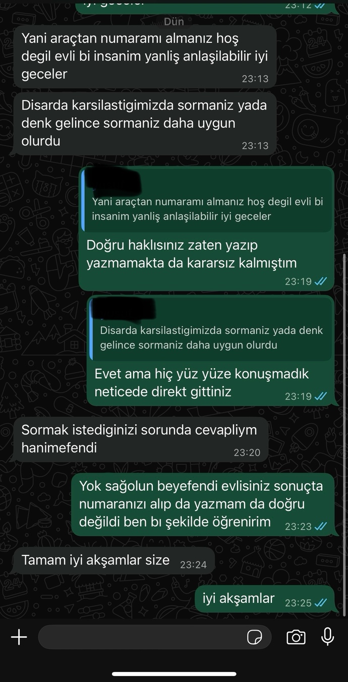 Adam konuşmak istememiş mi?