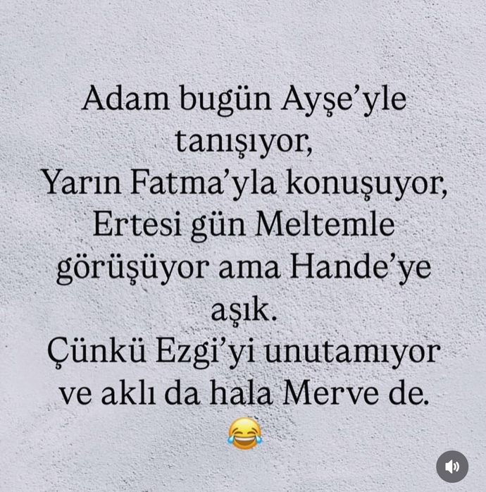 Günümüz ilişkileri böyle mi sizce de?