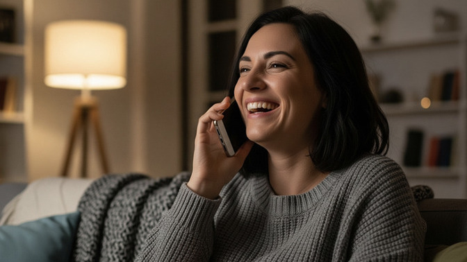 Gece gece arkadaşınız sizi telefonla arasa ve sadece kahkaha atıp kapatsa ne tepki verirdiniz?