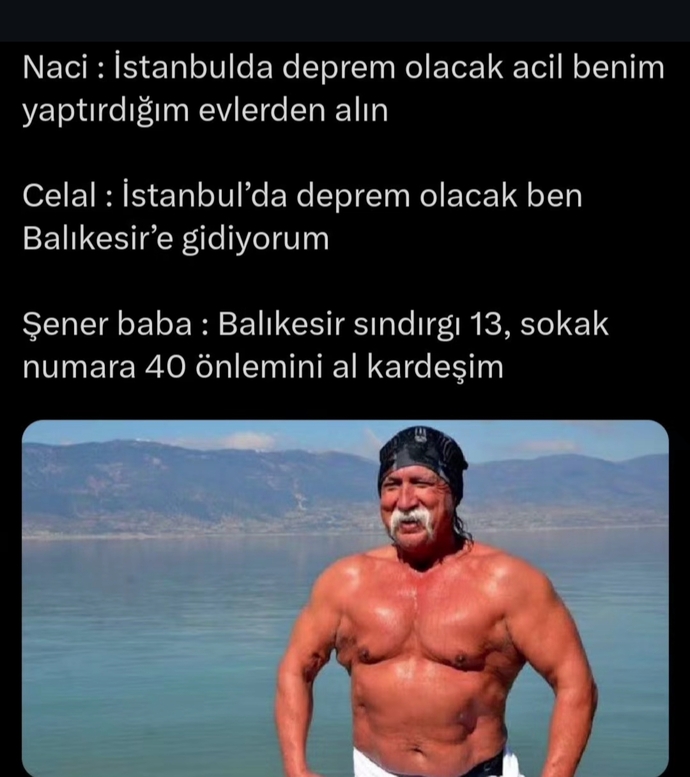 Deprem konusunda Şener Üşümezsoy'un görüşlerini ne kadar güvenilir buluyorsunuz?