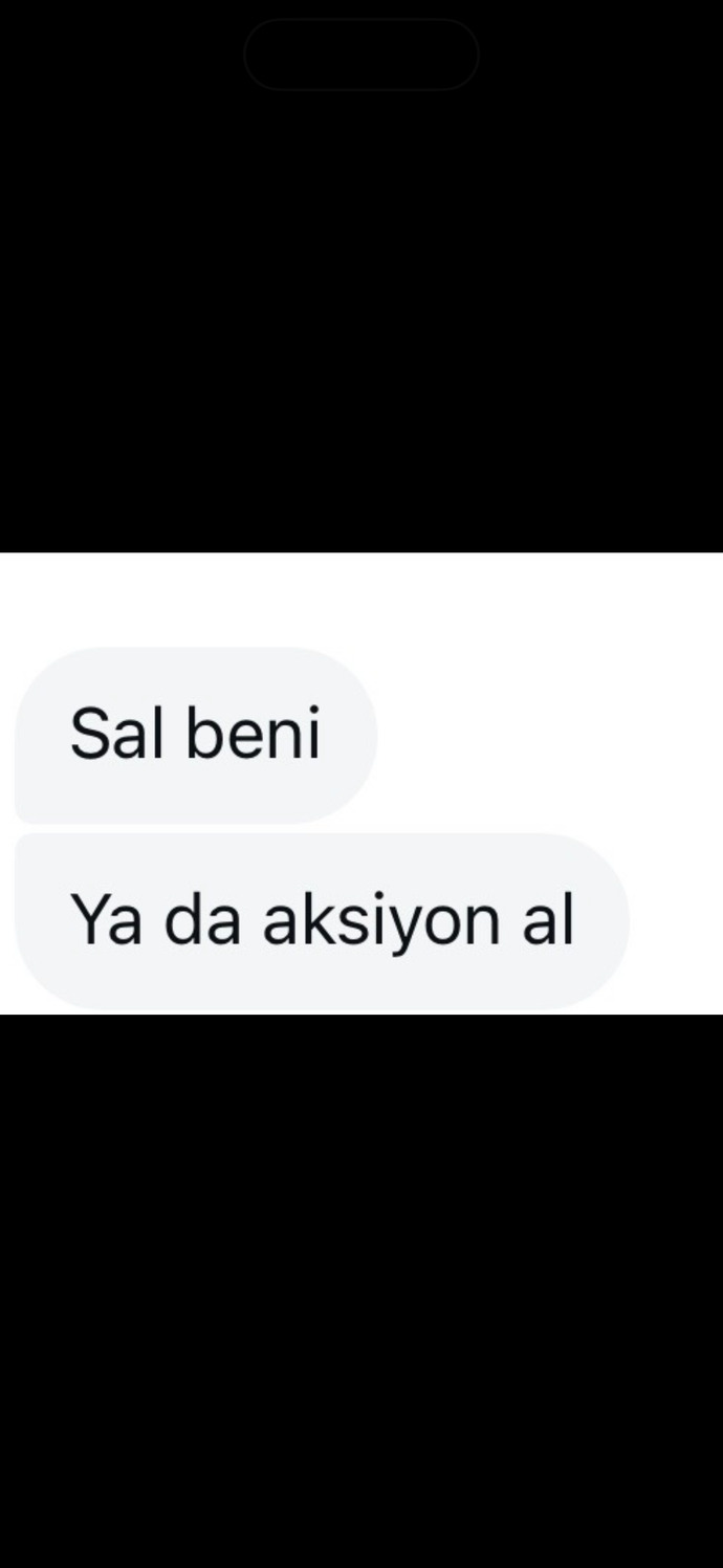 Görüştüğüm çocuk böyle bir mesaj attı, ne demek istiyor?