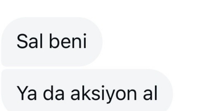 Görüştüğüm çocuk böyle bir mesaj attı, ne demek istiyor?
