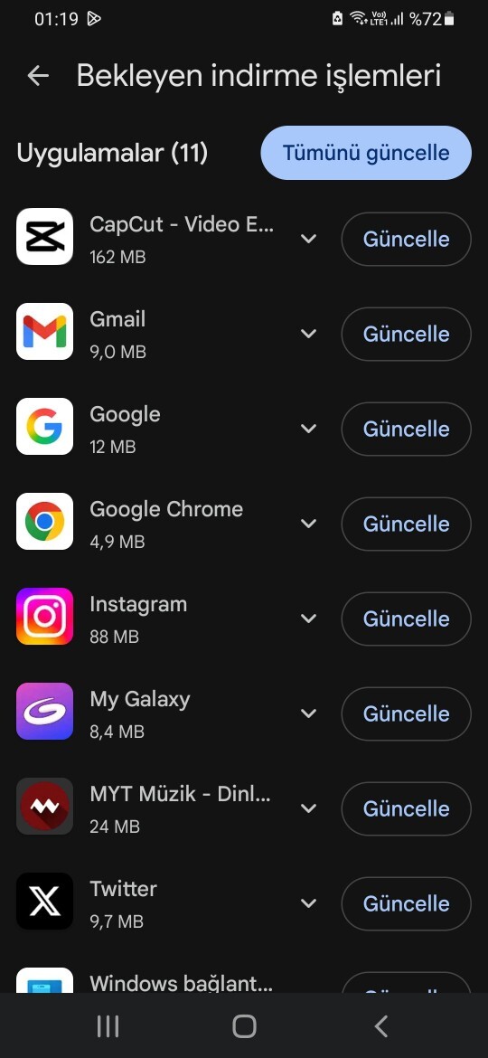 Sizce google play store güncellemeleri yapmalıyım yapmasam ma veya siz günceliyormusunuz uyumaları?