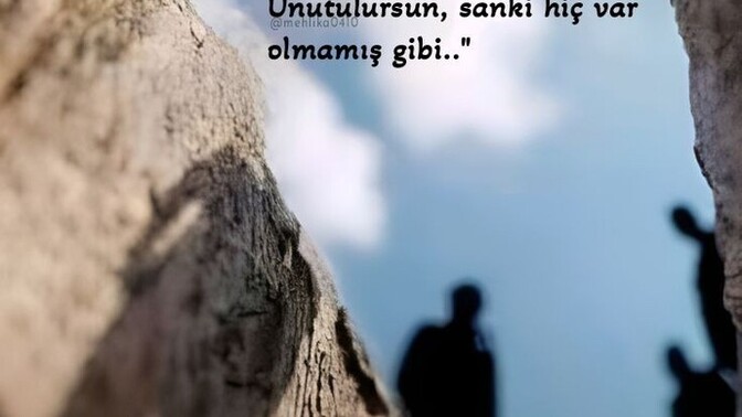 Unutuldunuz mu?