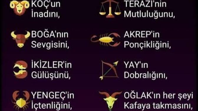 Burcunuz nedir ve hangi özelliği unutulmaz?