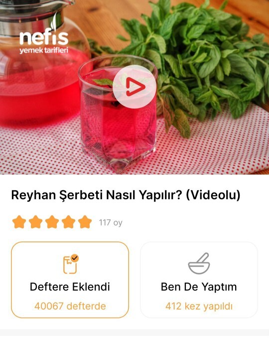 Reyhan şerbeti yapmak istiyorum😋. Taze mor Reyhan ve Karanfil Migros ta bulabilir miyim?