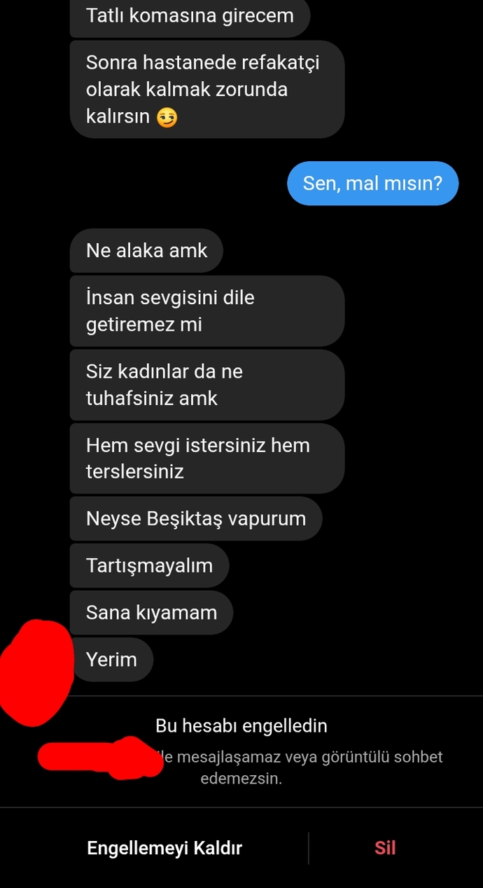 Bu erkekten olur mu?
