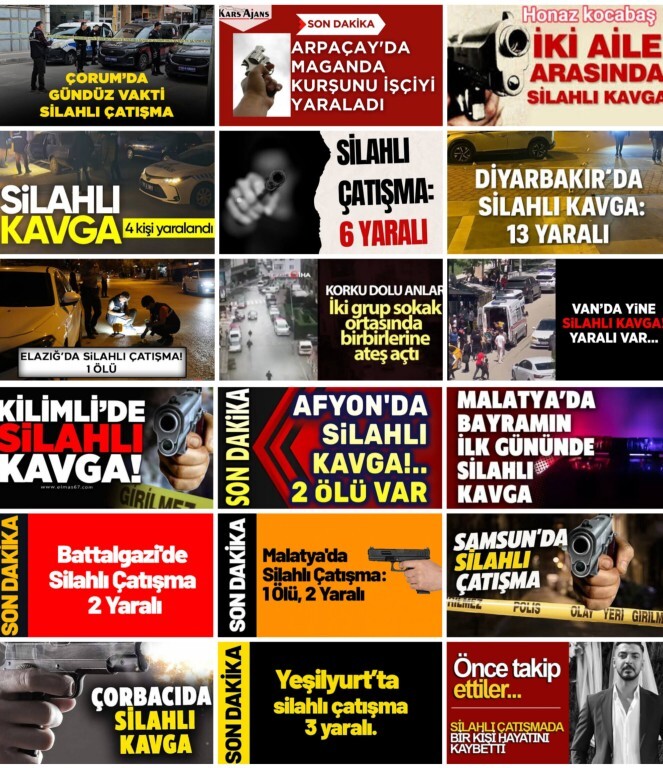 Ülkemizde silah kullanımı yasallaşmalı mı sizce?