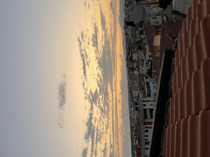 Yaz günleri terasta yatıyorum?