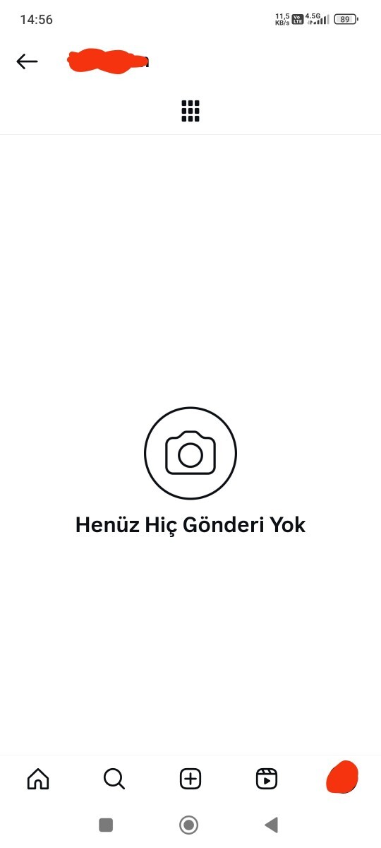 İnstagramda takipleştiğim kişinin profilinin görünmemesi?