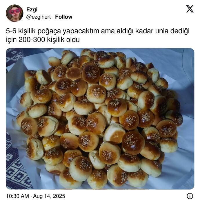 Aldığı kadar un yazan tariflere güven olur mu?