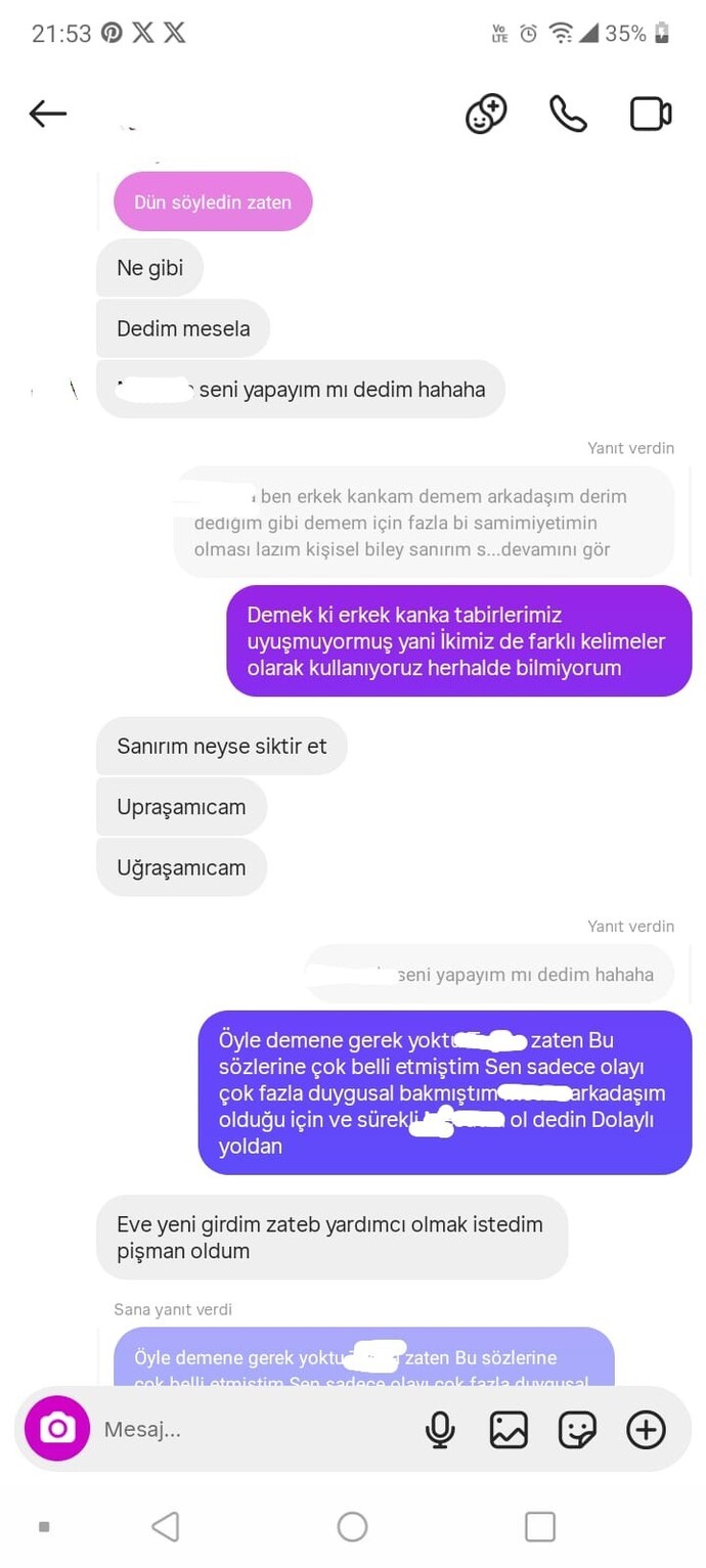Sizce kim haksız, ben hala yaşadığım şeyin şokunu ve sinirini üstümdem atamıyorum?