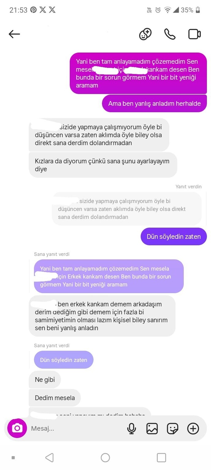 Sizce kim haksız, ben hala yaşadığım şeyin şokunu ve sinirini üstümdem atamıyorum?