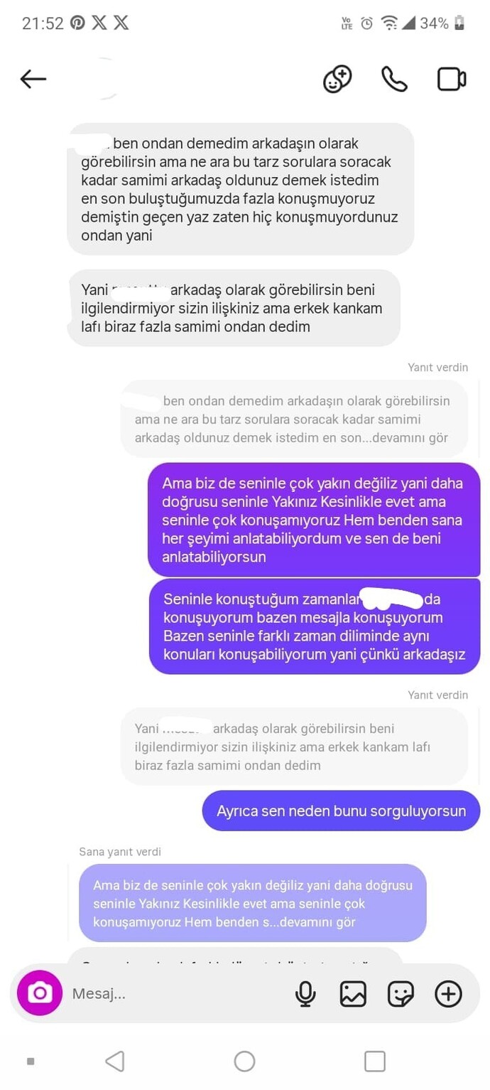 Sizce kim haksız, ben hala yaşadığım şeyin şokunu ve sinirini üstümdem atamıyorum?