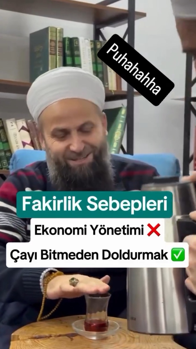 Fakirliğin sebebi kötü ekonomi yönetimi mi yoksa çayı bitmeden doldurmak mı?