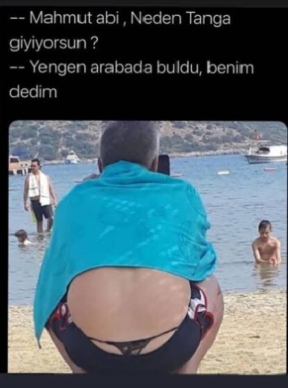 Erkeklerde tanga giymeli mi?