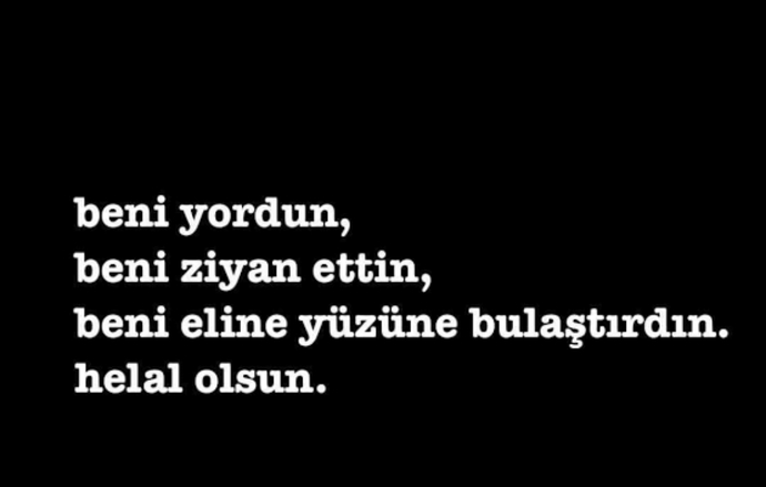 Bu sozlere katılıyormusun?