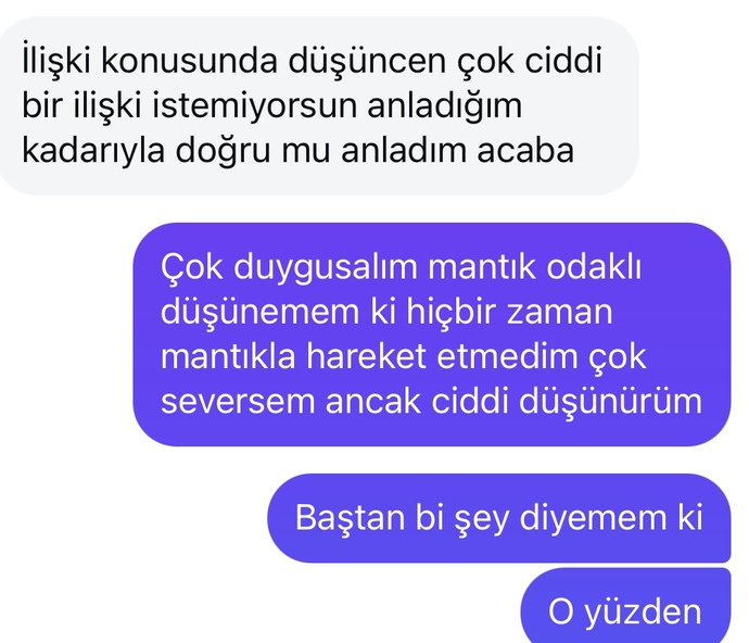 Ciddi ilişki mi istiyor karşı taraf sizce?