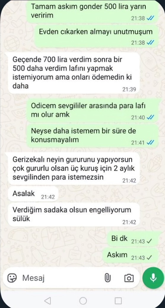 İlişkide “sen verdin, ben ödedim” muhabbeti olmalı mı, yoksa hiç açılmamalı mı?