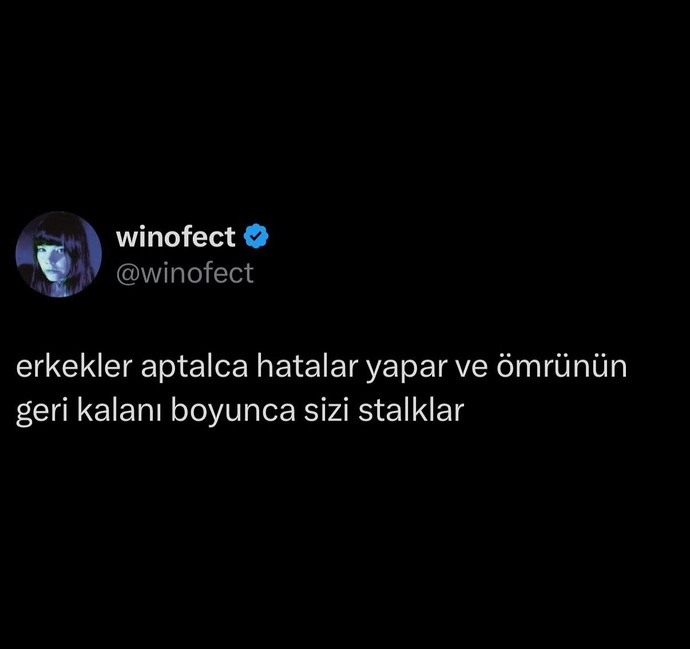 Stalk yapar mısınız?