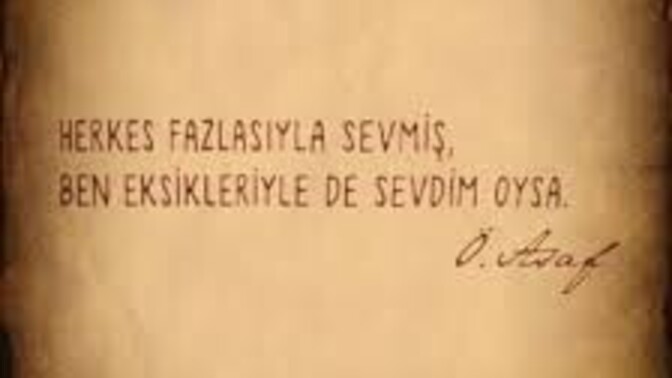 Gerçekten sevdiniz mi?