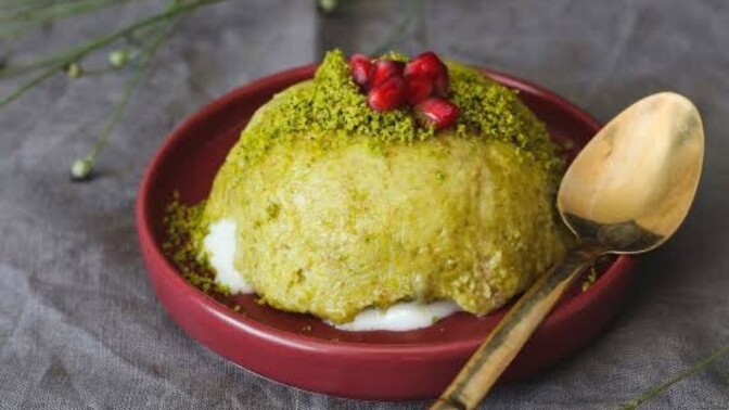 Antep fıstıklı irmik helvası denediniz mi?