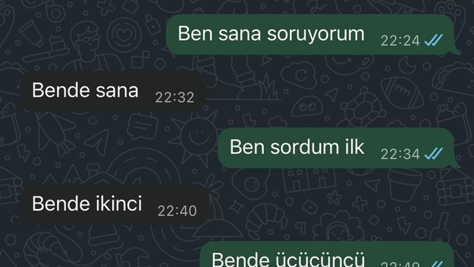 Sizce eski sevgilimin hiç mi ilgisi yok?