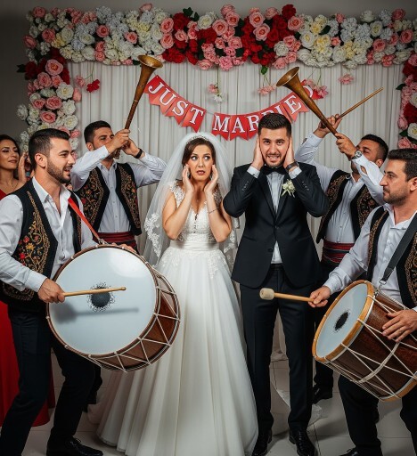 Evlenirseniz davulla zurnayla mi düğün yapacaksiniz yoksa sade bi şey mi?