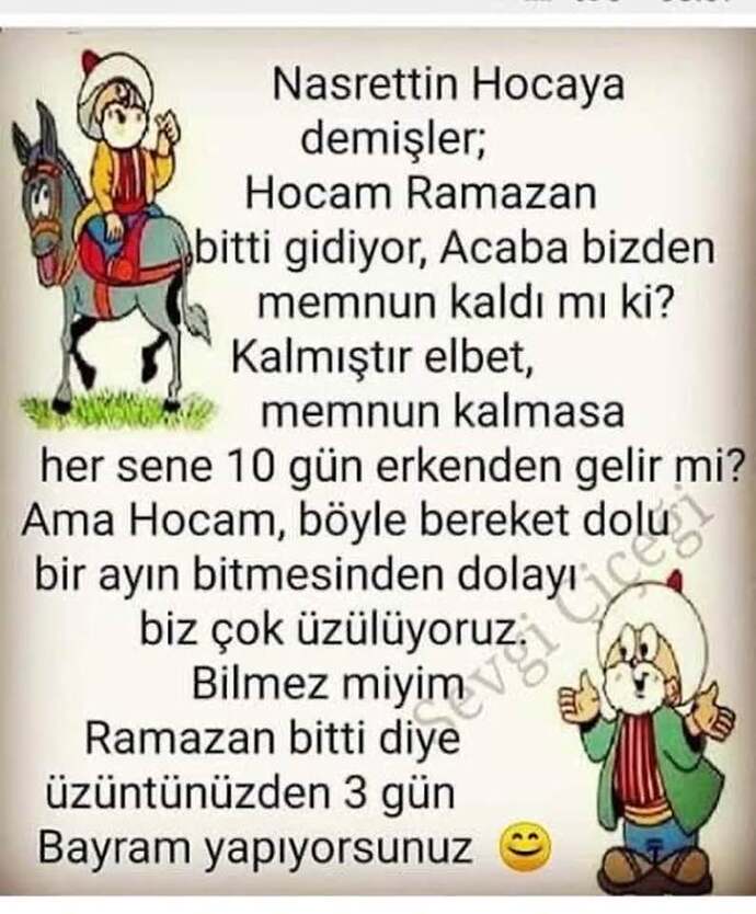 Komik fıkra biliyor musunuz? Anlatın da gülelim 😂?